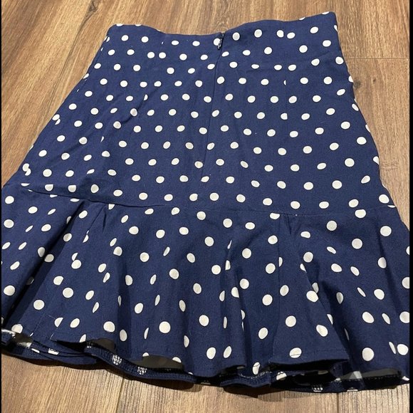 Brand new, High quality, polka dot skirt, size s, with silk lining - Picture 2 of 5